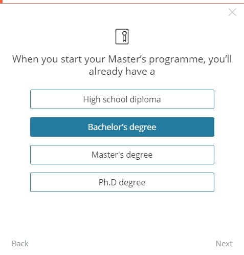 Study an international Master's degree