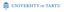 Logo University of Tartu