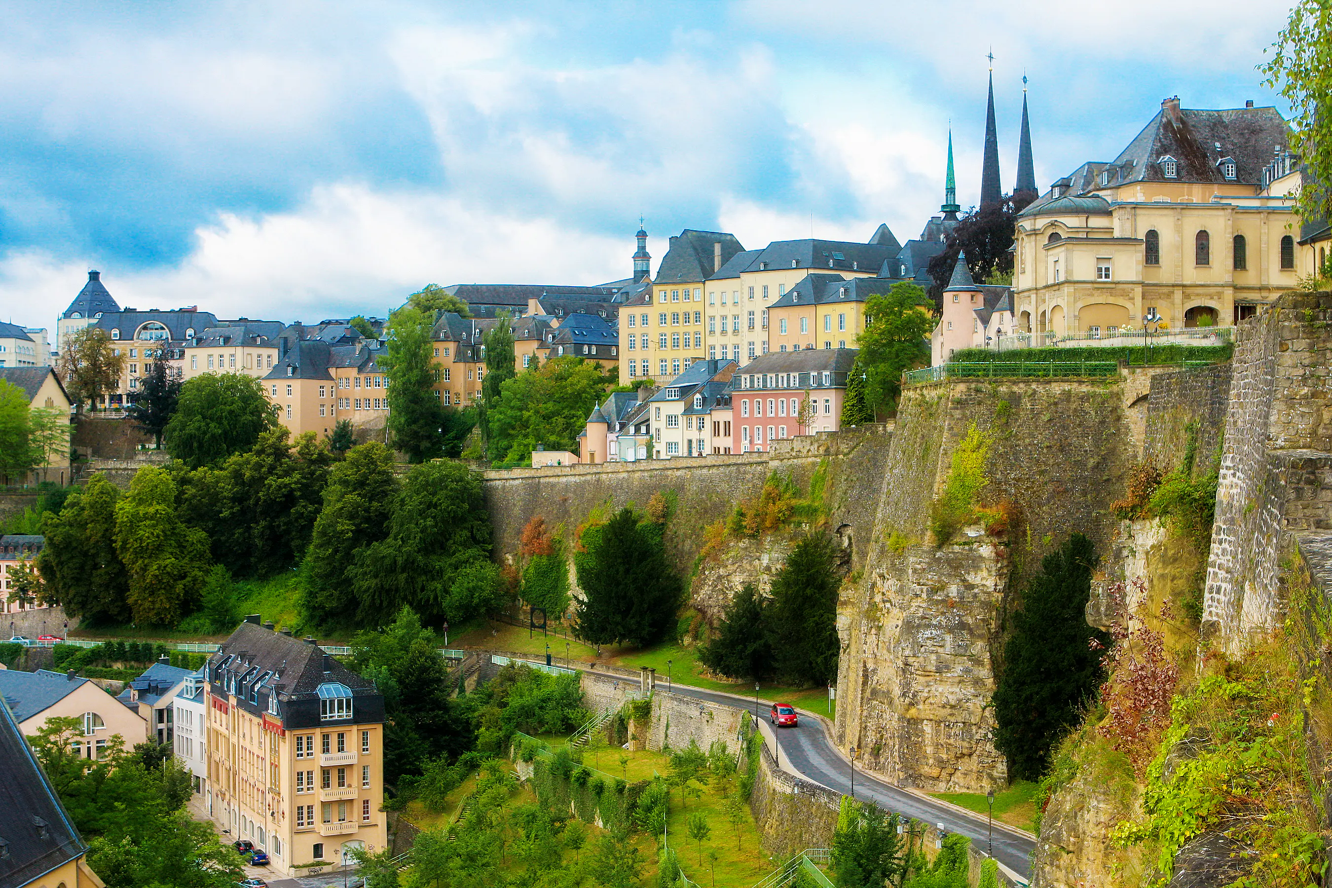 Old Luxembourg city