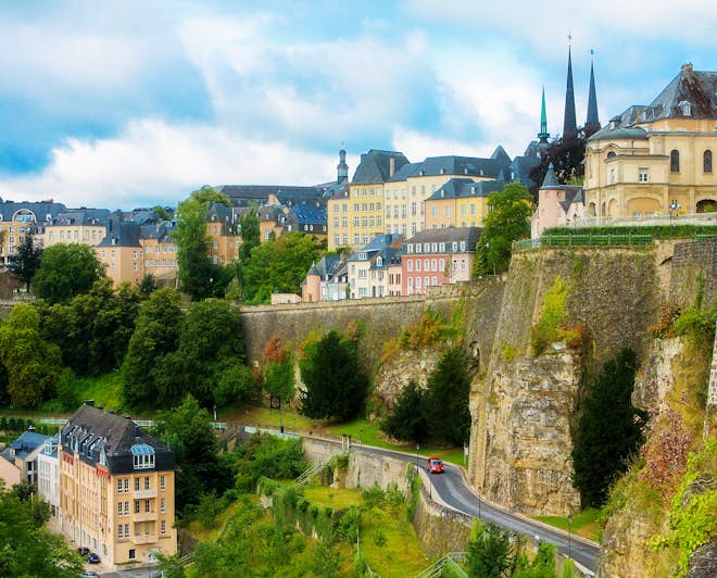 Old Luxembourg city