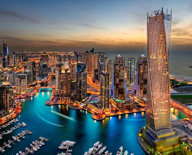 Marina Bay, the United Arab Emirates