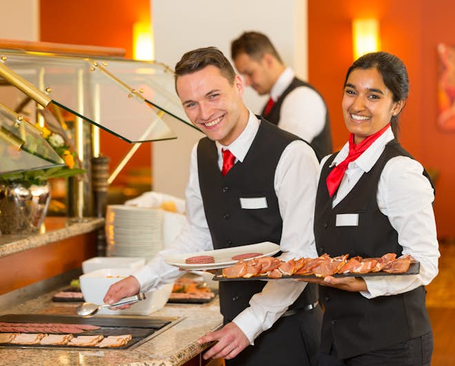 Hospitality students hotel management