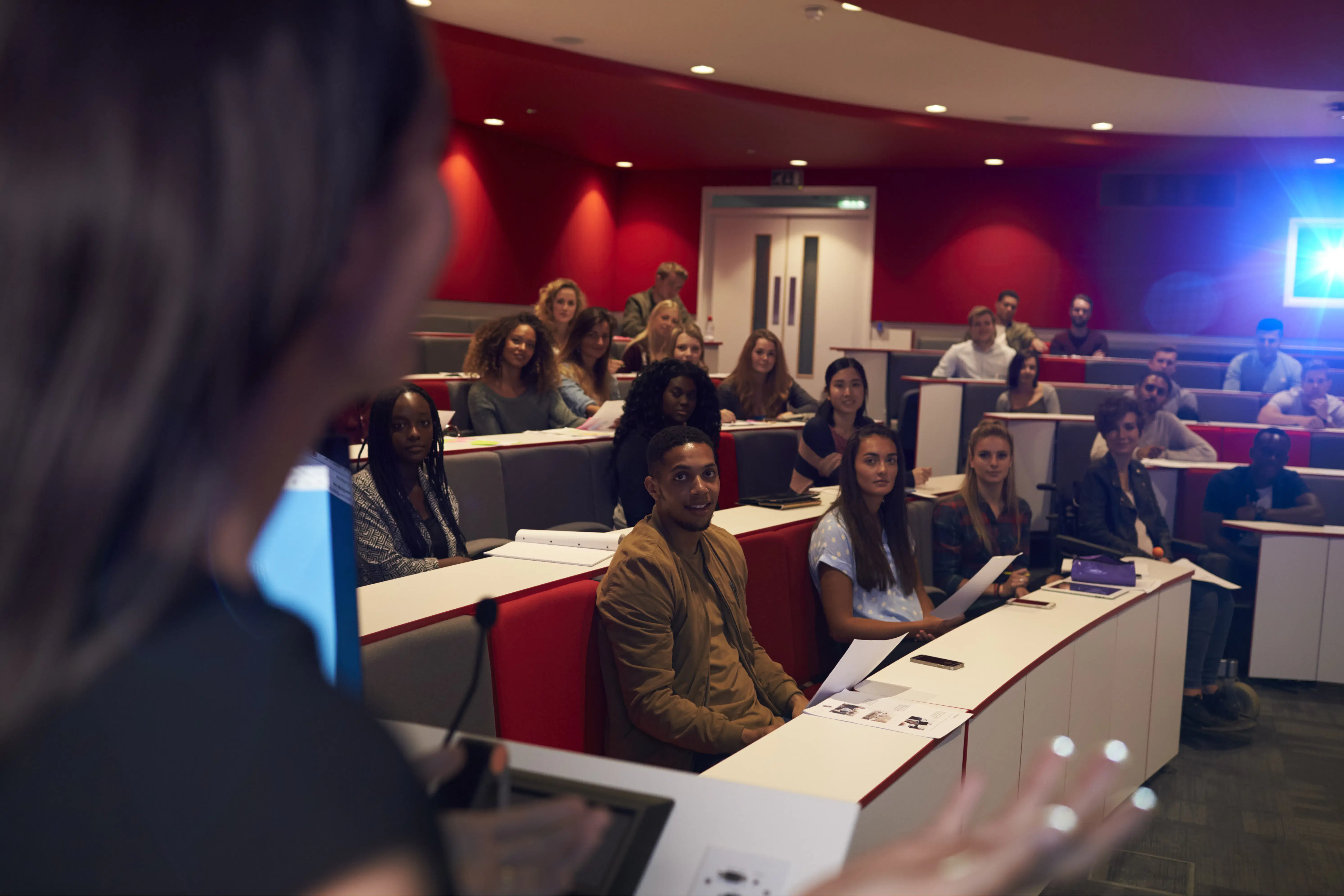 University seminar class. Relaxed, friendly atmosphere.