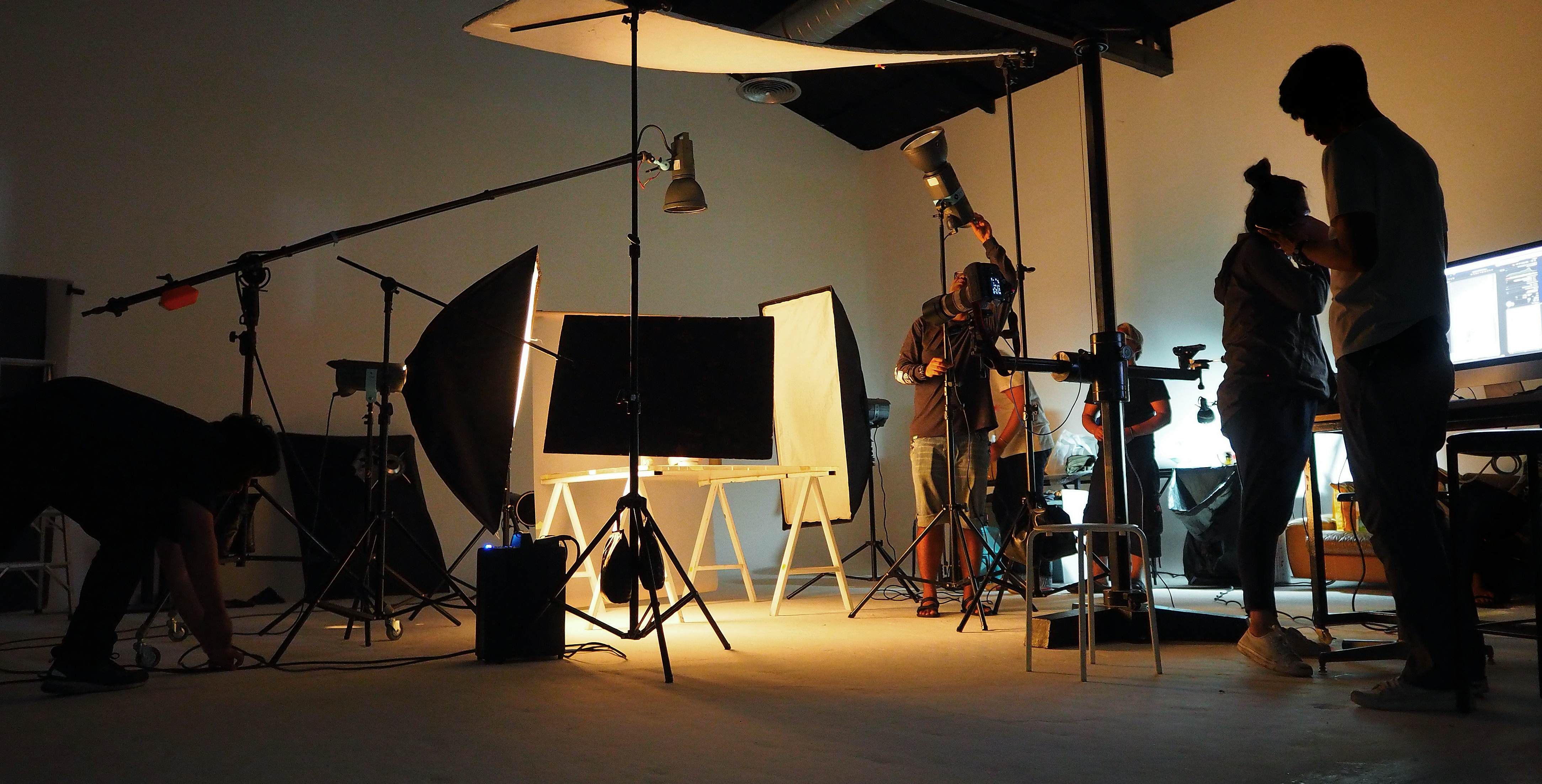 filming set