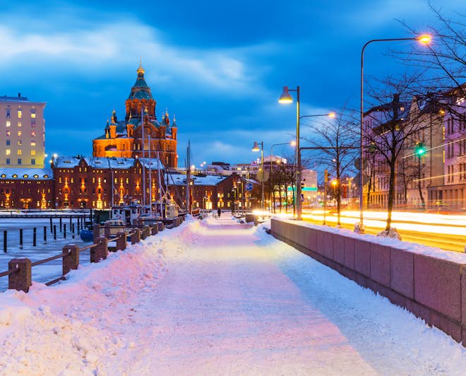 Helsinki in winter