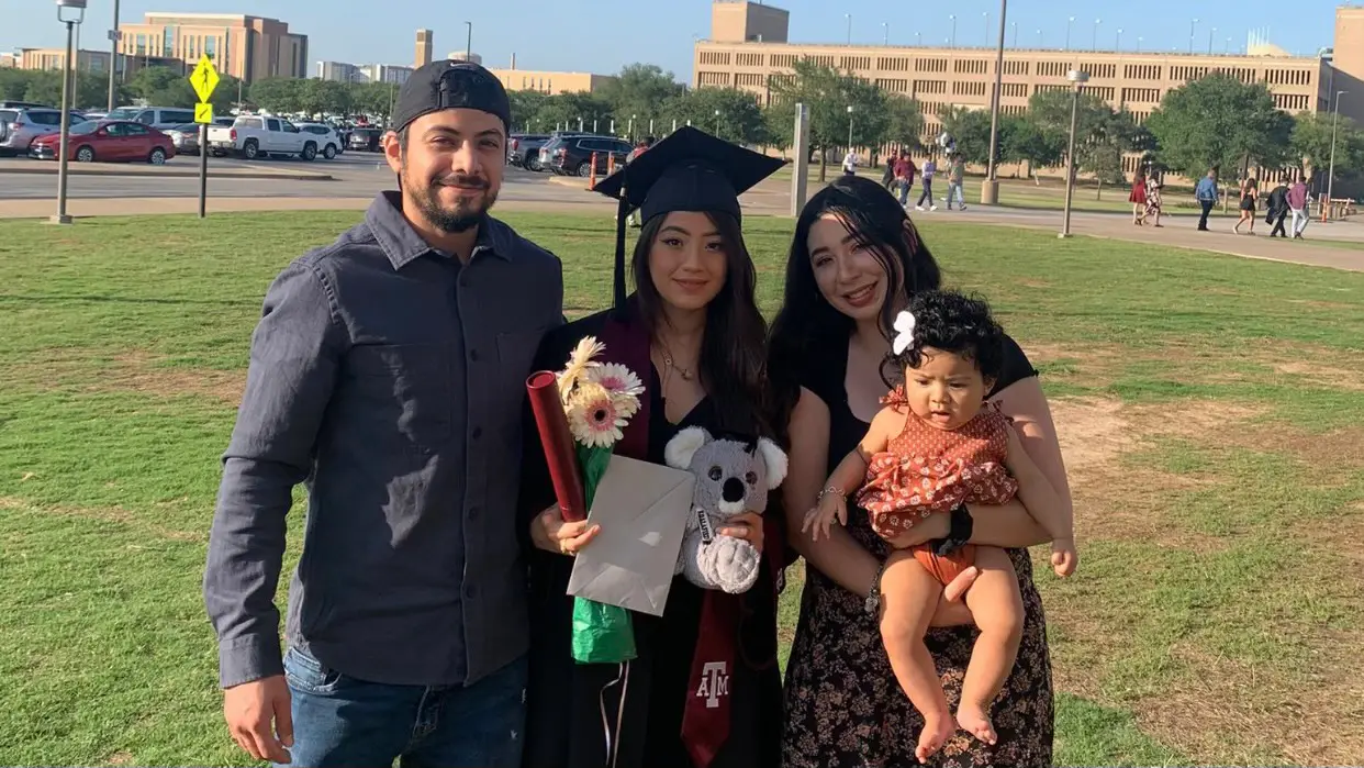 Madalin at graduation