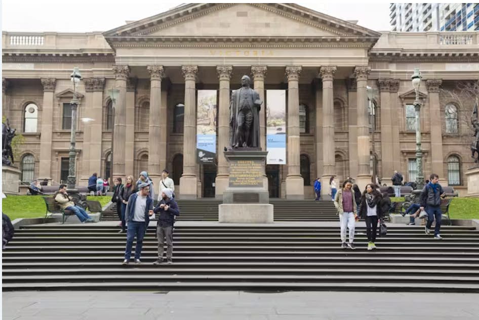 Studenten in Australien