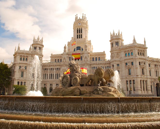 Plaza de Cibeles in Madrid, Spain