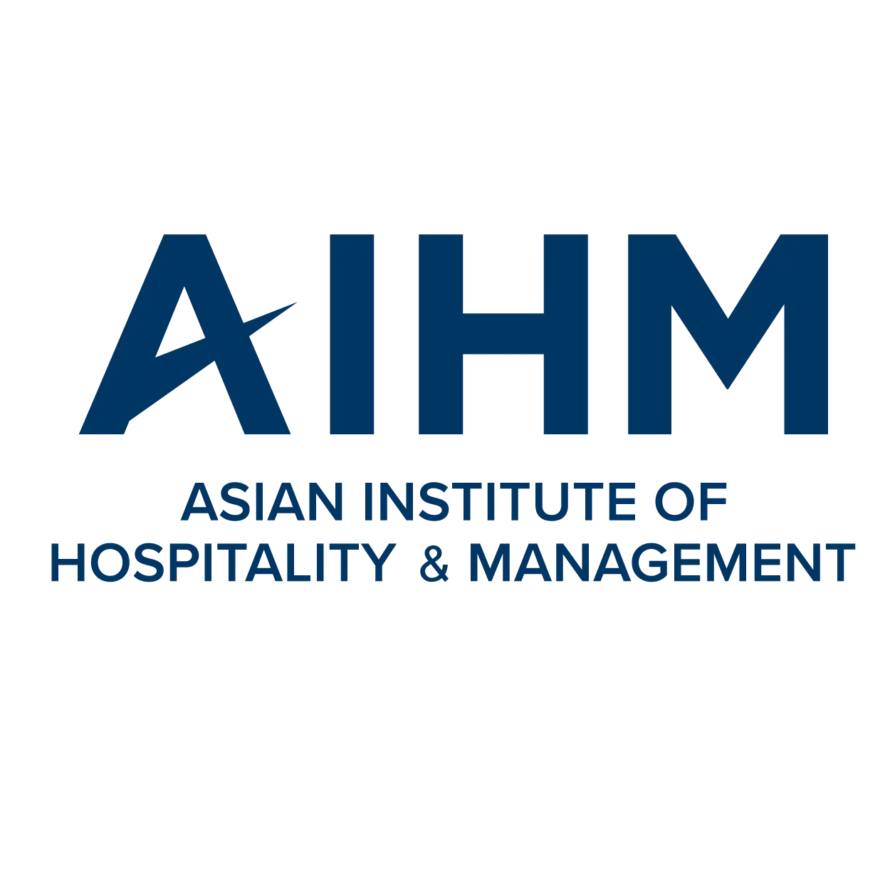 Logo of Asian Institute of Hospitality and Management (AIHM)