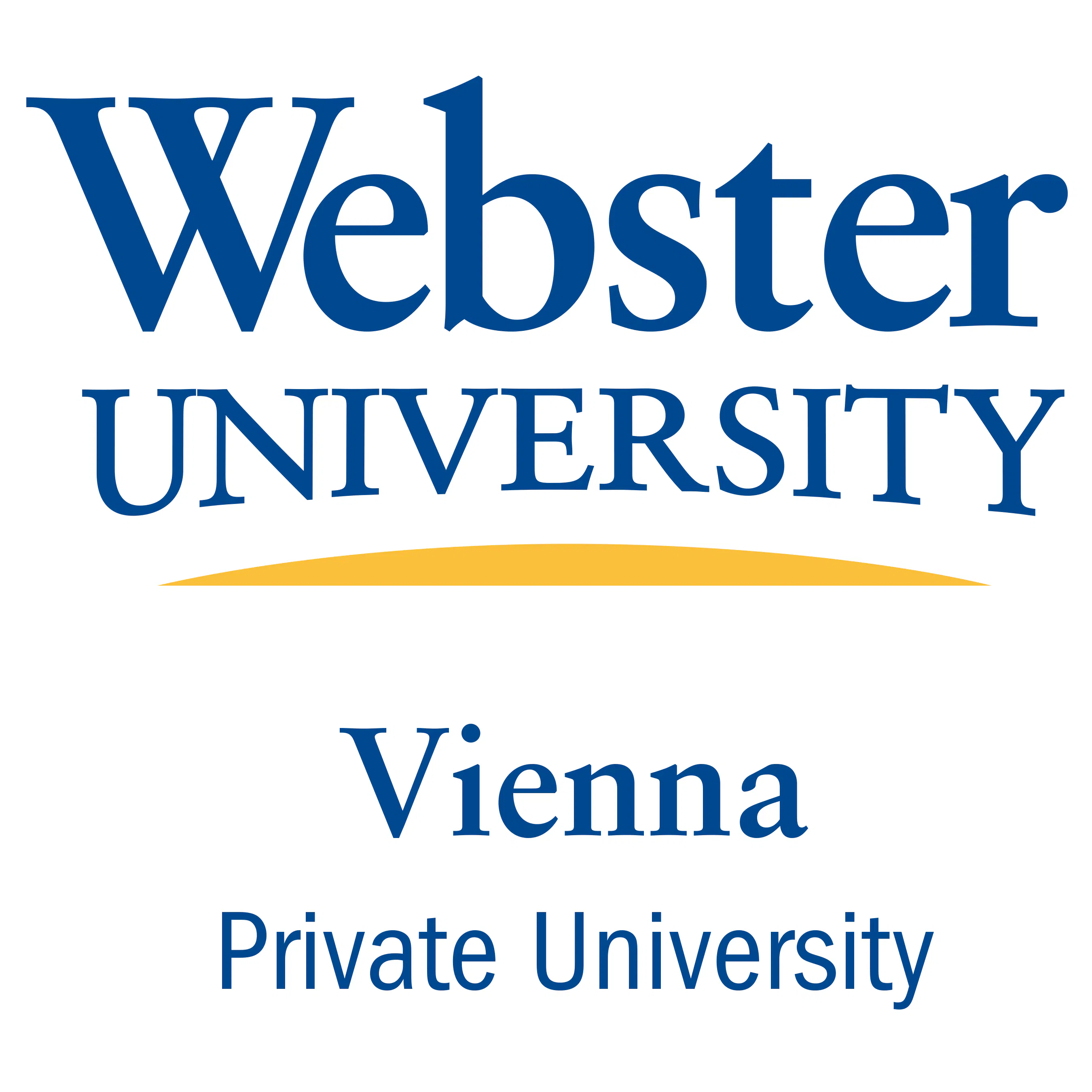 Logo Webster Vienna Private University