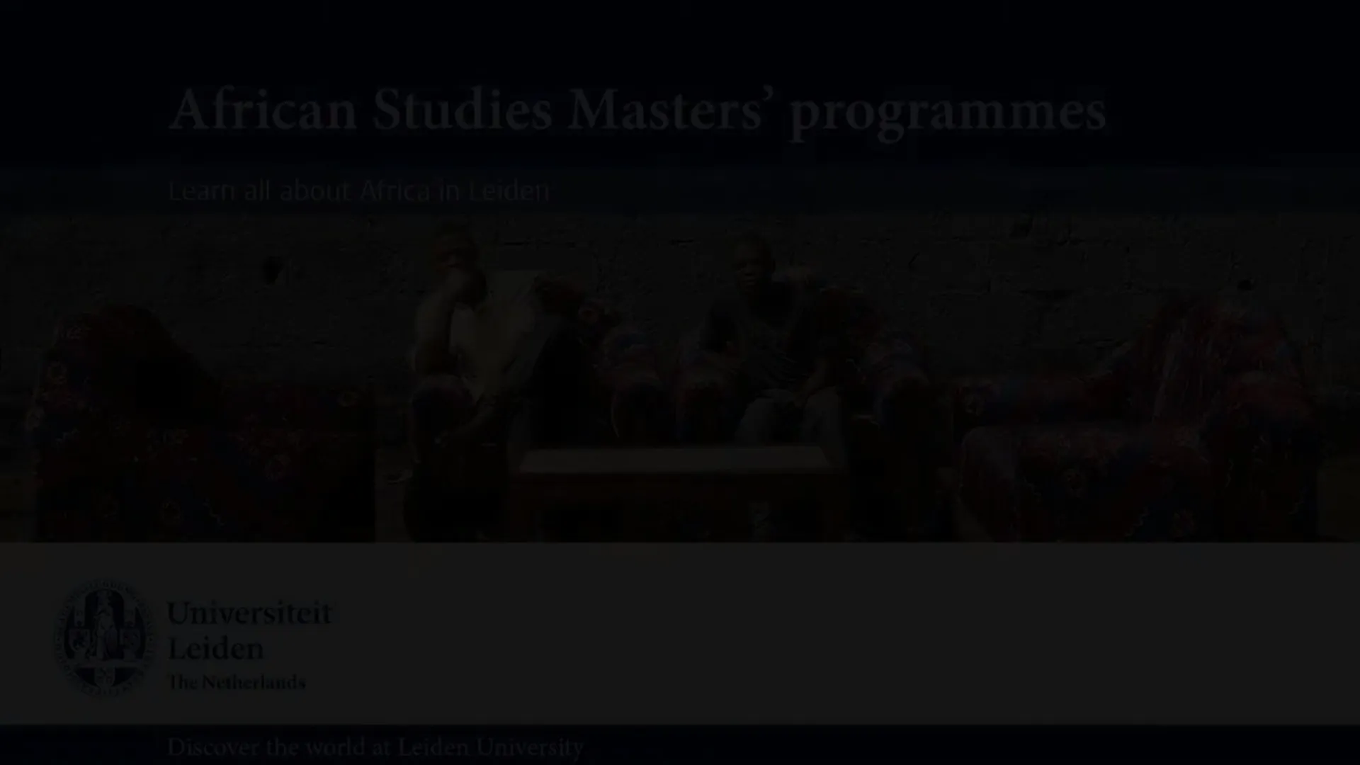 African Studies at Leiden University Image 3