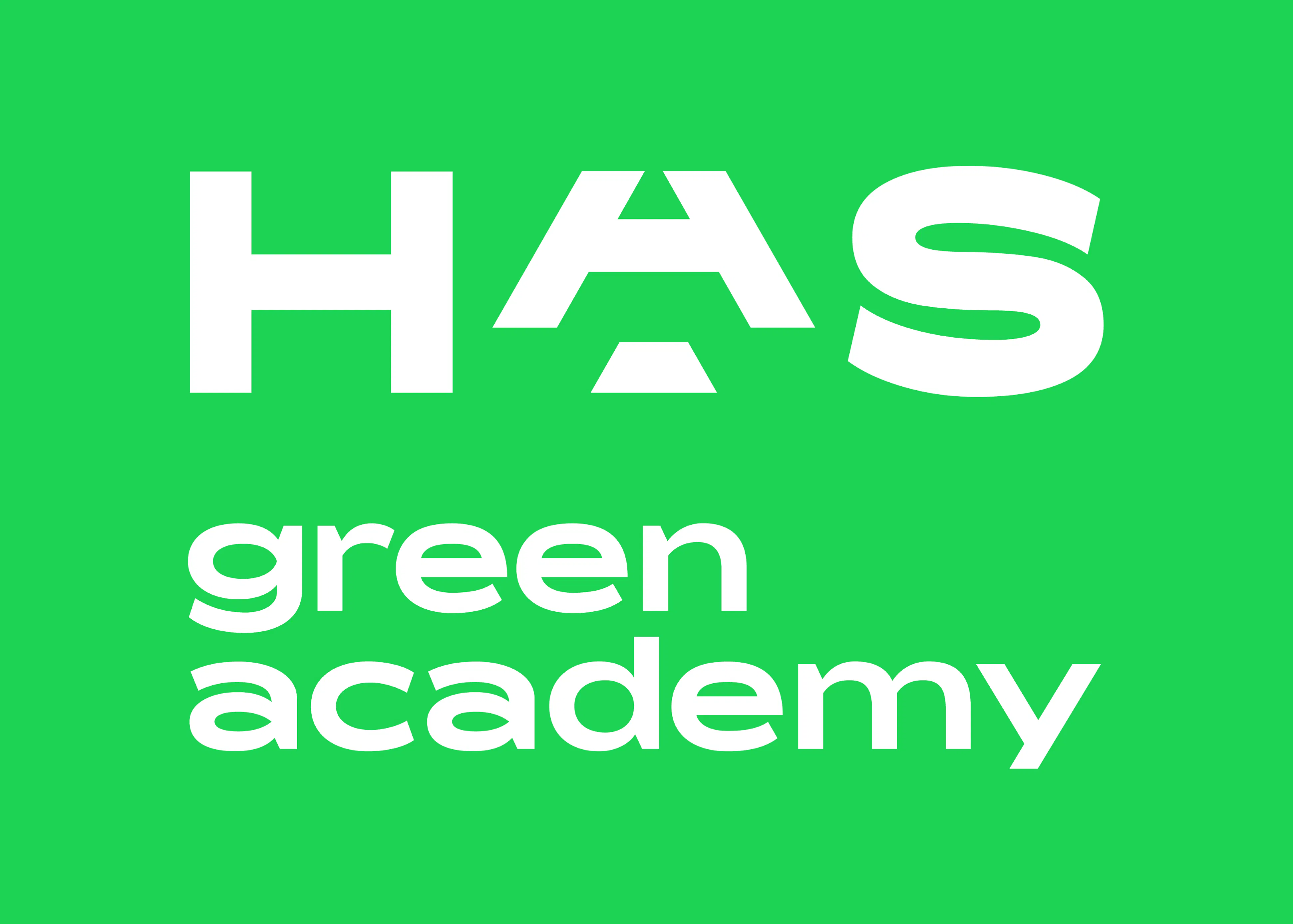 Logo HAS green academy