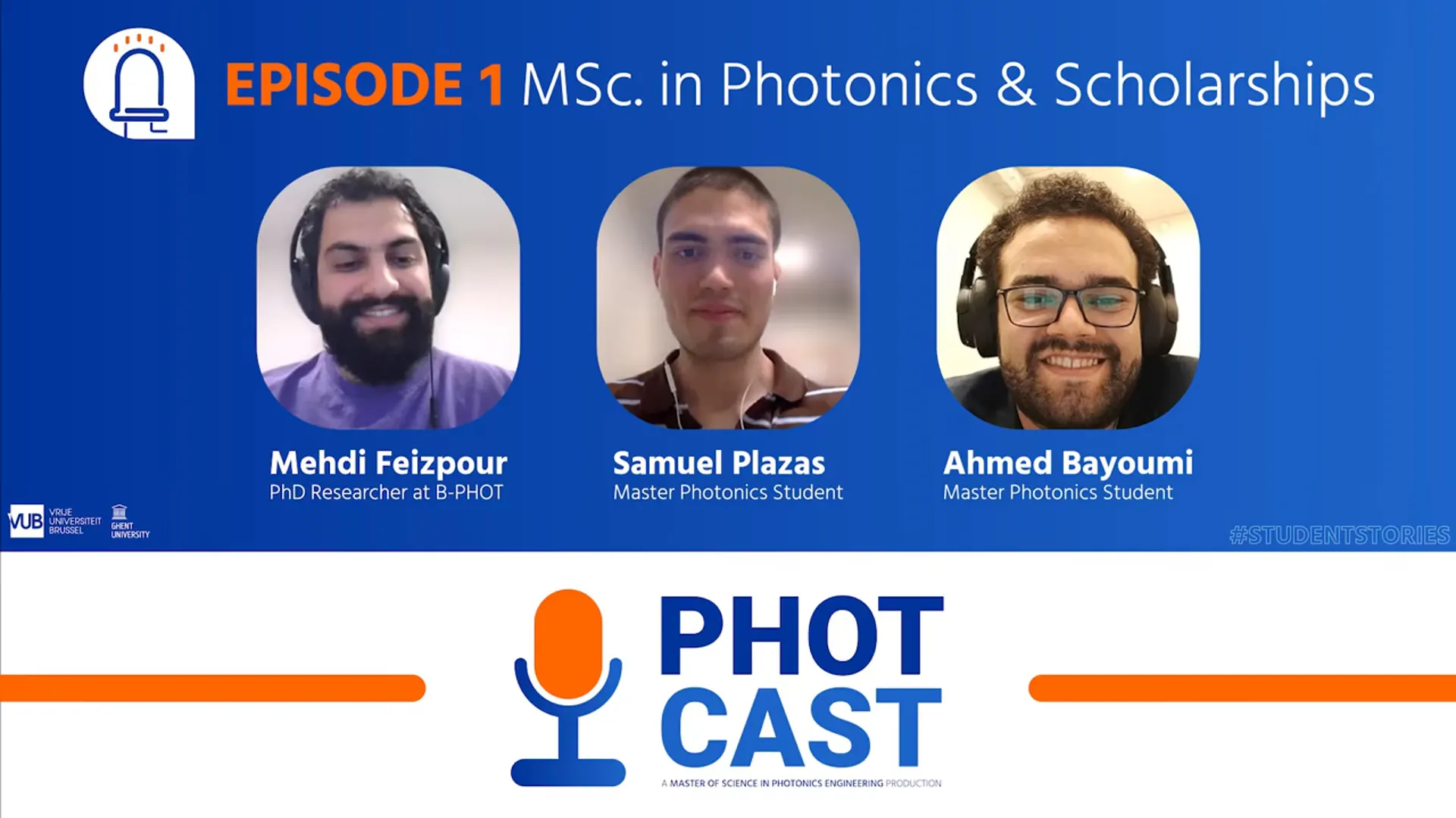 PHOTCAST EP1 - Talking Scholarships