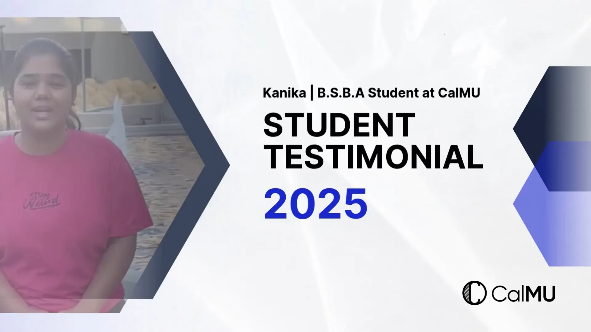 Student Testimonial