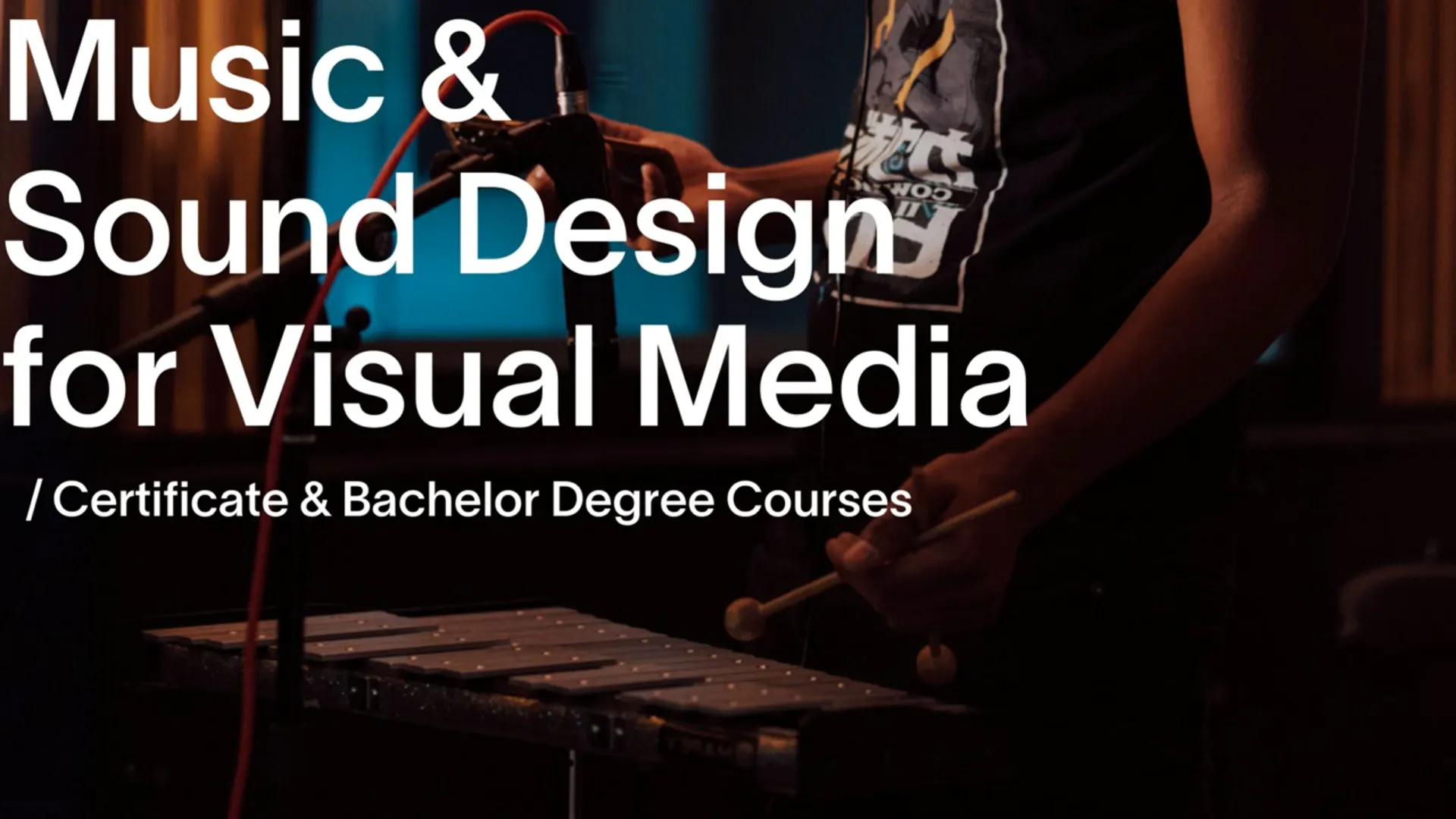Music and Sound Design for Visual Media at Catalyst – Institute for Creative Arts and Technology Image 6