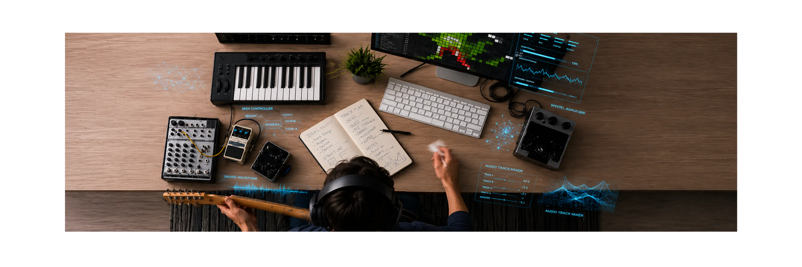 Study cover for Future Analytics - AI and Audio Worlds