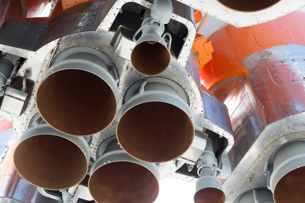 Engines of a spacecraft
