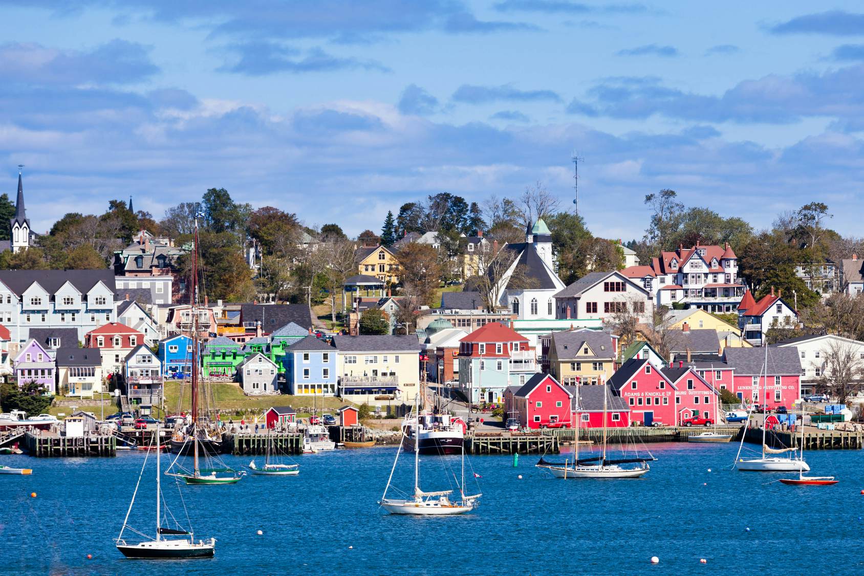 Seaside view in Canada